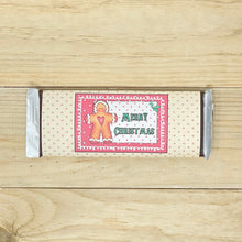 Load image into Gallery viewer, "Merry Christmas" Printable Christmas Candy Bar Wrapper