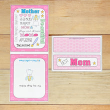 Load image into Gallery viewer, PRINTABLE Mother's Day Treat Holder "Best Mom" (Printable Mother's Day Treat Tag!)