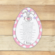 Load image into Gallery viewer, “Notes from the E. Bunny” Printable Easter Treasure Hunt