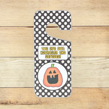 Load image into Gallery viewer, "Out Haunting" Printable Halloween Sign