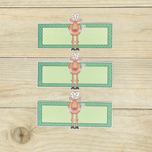 Load image into Gallery viewer, PRINTABLE Christmas Napkin Rings "Rudy the Reindeer" (Printable Christmas Treat Tag and Craft Idea for Kids!)
