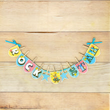 Load image into Gallery viewer, "Rock Star (Boy)" Printable Birthday Banner