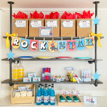 Load image into Gallery viewer, "Rock Star (Boy)" Printable Birthday Banner