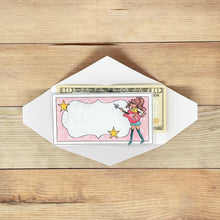Load image into Gallery viewer, "Rock Star (Girl)" Printable Birthday Money Pocket