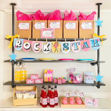 Load image into Gallery viewer, "Rock Star (Girl)" Printable Birthday Package (Full Party)