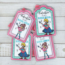 Load image into Gallery viewer, PRINTABLE Valentine's Tag "You're a Rock Star" (Printable Valentine for Kids!)