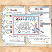 Load image into Gallery viewer, "Rock Star (Boy)" Printable Birthday Treasure Hunt