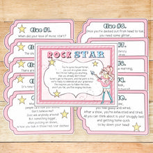 Load image into Gallery viewer, "Rock Star (Girl)" Printable Birthday Treasure Hunt