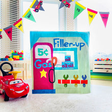 Load image into Gallery viewer, "Service Garage" Card Table Playhouse Pattern