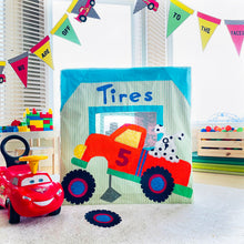 Load image into Gallery viewer, "Service Garage" Card Table Playhouse Pattern
