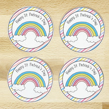Load image into Gallery viewer, PRINTABLE St Patrick's Day Tag "Rainbow" (Printable St Patrick's Treat Tags for Kids!)