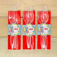 Load image into Gallery viewer, "Super Dad" Printable Father's Day Napkin Rings