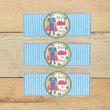 Load image into Gallery viewer, "Super Dad" Printable Father's Day Napkin Rings