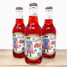 Load image into Gallery viewer, "Super Dad" Printable Father's Day Bottle Label
