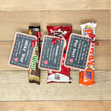 Load image into Gallery viewer, PRINTABLE School Treat Tags "Teacher Candy Sayings" (Printable Teacher Appreciation Treat Tags for Students!)