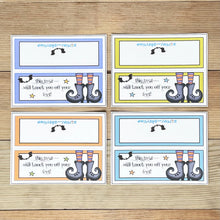 Load image into Gallery viewer, "Knock You Off Your Feet" Printable Halloween Label