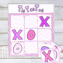 Load image into Gallery viewer, PRINTABLE Valentine's Activity "Tic Tac Toe" (Printable Valentine's Game for Kids!)