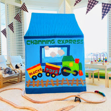 Load image into Gallery viewer, Playhouse Pattern "Train Station" (Trains Playhouse for Little Kids! *Pattern for PVC Playhouse*)
