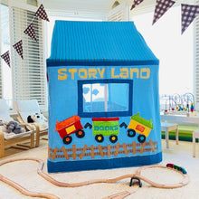 Load image into Gallery viewer, Playhouse Pattern "Train Station" (Trains Playhouse for Little Kids! *Pattern for PVC Playhouse*)