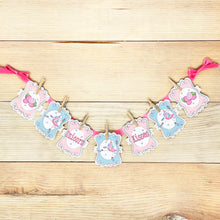 Load image into Gallery viewer, "Unicorn" Printable Birthday Banner