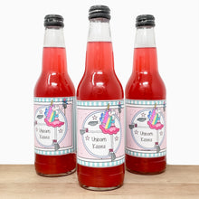 Load image into Gallery viewer, "Unicorn" Printable Birthday Bottle Label