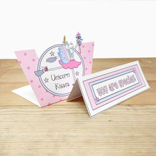 Load image into Gallery viewer, "Unicorn" Printable Cookie Pocket