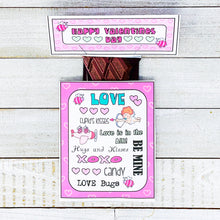 Load image into Gallery viewer, “Love Is in the Air” Printable Valentine's Candy Pocket