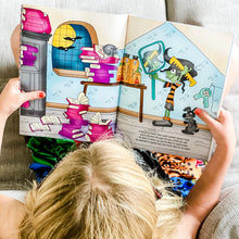 Load image into Gallery viewer, Halloween Party-in-a-Book™ "The Zombie That Wasn't" (Halloween Treasure Hunt Activity Book for Kids)