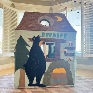 Playhouse Pattern "Buddie Hangout" (HuggaBuddies Playhouse for Little Kids! *Pattern for PVC Playhouse*)