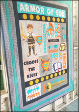 Load image into Gallery viewer, Baptism Quilt Pattern “Armor of God&quot;
