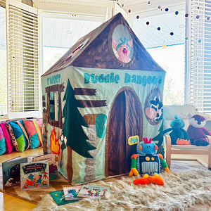 Playhouse Pattern "Buddie Hangout" (HuggaBuddies Playhouse for Little Kids! *Pattern for PVC Playhouse*)