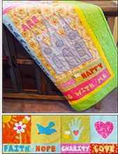 Load image into Gallery viewer, Baptism Quilt Pattern “Choose the Right&quot;
