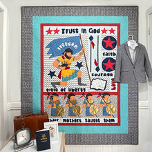 Load image into Gallery viewer, Baptism Quilt Pattern “Moroni&quot;
