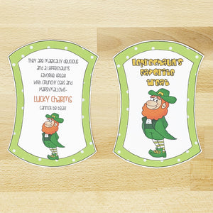 PRINTABLE St Patrick's Day Activity "12 Leprechaun Treats" (Printable St Patrick's Game for Kids!)