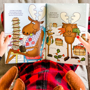 PRINTABLE Christmas Party-in-a-Book™ "It Moose Be Christmas" (Christmas Treasure Hunt Activity Book for Kids)
