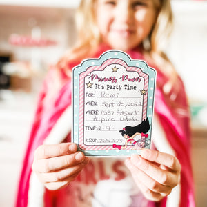 "Princess Power" Printable Party-in-a-Book