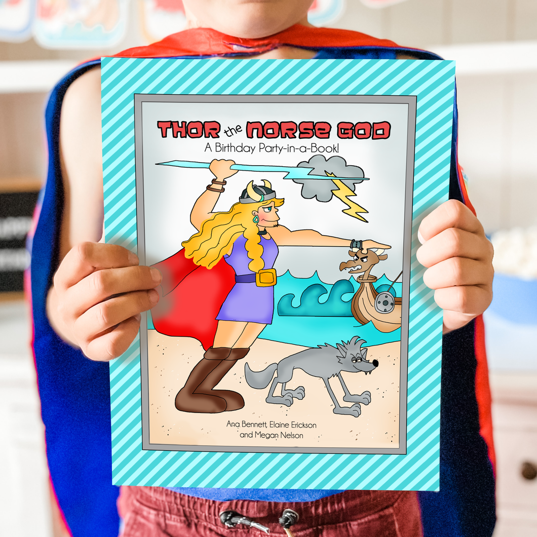 PRINTABLE Superhero Birthday Party-in-a-Book™ 
