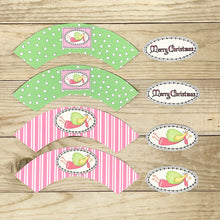 Load image into Gallery viewer, &quot;Angel&quot; Printable Cupcake Liner and Label
