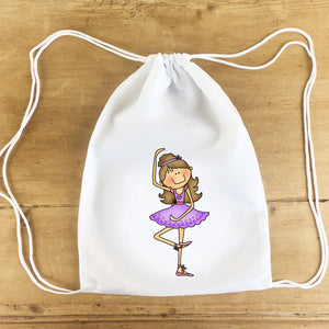 "Purple Ballerina" Party Tote Bag 4/$15