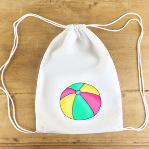 "Beach Ball" Party Tote Bag 4/$15
