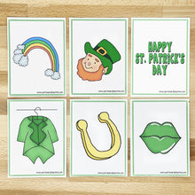 Load image into Gallery viewer, PRINTABLE St Patrick&#39;s Day Activity &quot;St. Patty&#39;s Bingo&quot; (Printable St Patrick&#39;s Game for Kids!)

