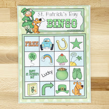Load image into Gallery viewer, PRINTABLE St Patrick&#39;s Day Activity &quot;St. Patty&#39;s Bingo&quot; (Printable St Patrick&#39;s Game for Kids!)
