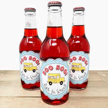 Load image into Gallery viewer, &quot;Boo Hoo, Back to School&quot; Printable Bottle Label

