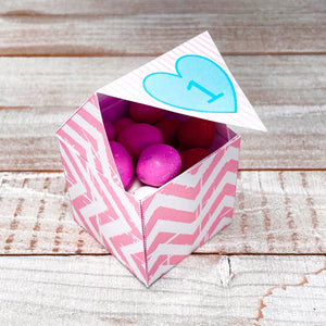 PRINTABLE Valentine's Activity "Candy Box Countdown" (Printable Valentine's Gift Idea for Kids!)
