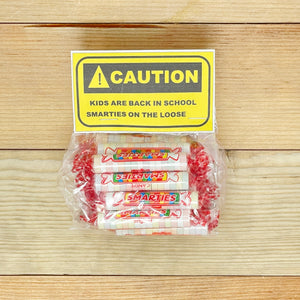 "Caution: Kids are Back in School” Printable Label