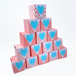 PRINTABLE Valentine's Activity "Candy Box Countdown" (Printable Valentine's Gift Idea for Kids!)