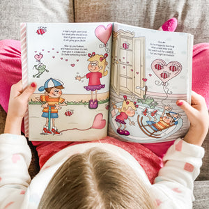 Valentine's Party-in-a-Book™ "Cupid's Kisses" (Valentine's Treasure Hunt Activity Book for Kids)