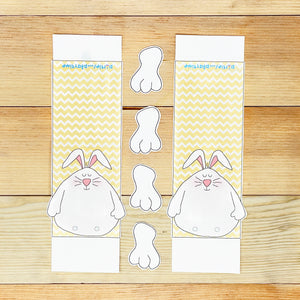 "Fat Bunny" Printable Easter Place Setting