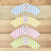 Load image into Gallery viewer, &quot;Easter Bunny&quot; Printable Easter Cupcake Liner and Label
