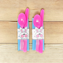 Load image into Gallery viewer, &quot;Easter Bunny&quot; Printable Easter Napkin Rings
